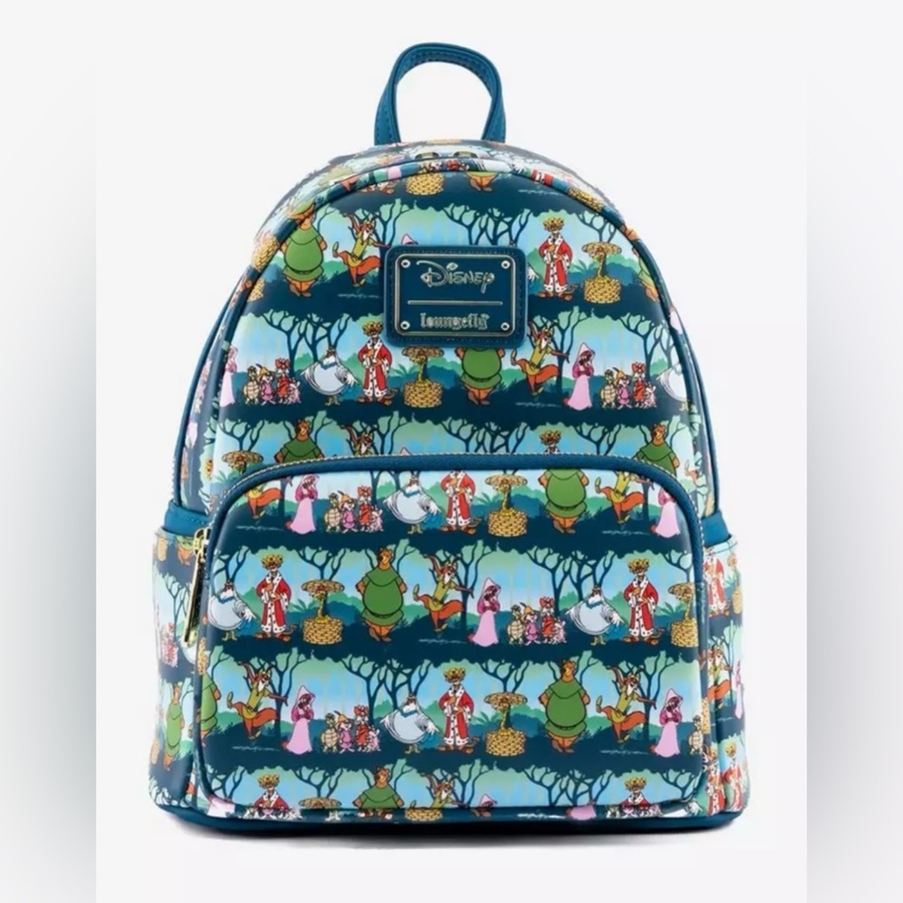 Loungefly Disney Robin Hood Sherwood Forest
Characters Mini Backpack